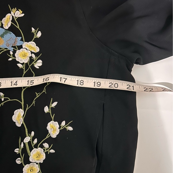 WD NY Embroidered Bomber Style Jacket Size Large - Picture 5 of 6